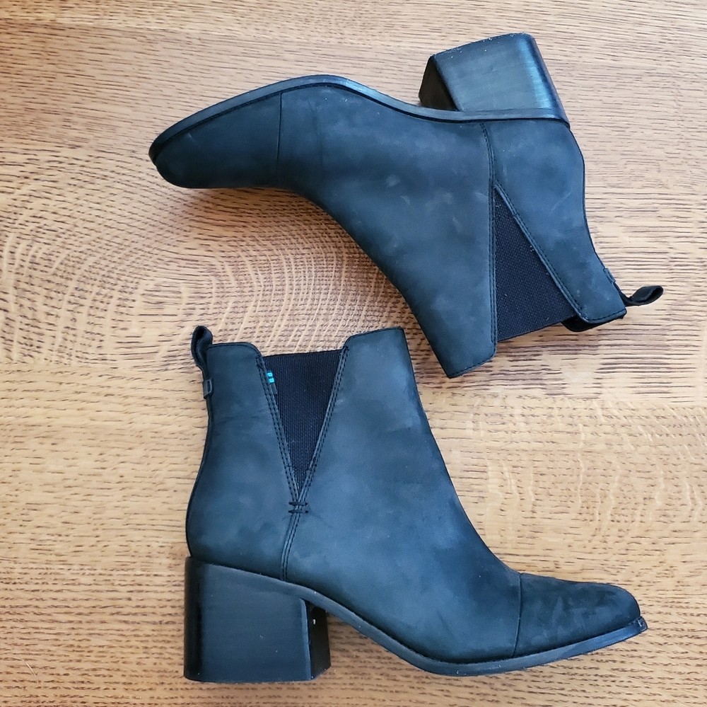 Toms Everly Faux Leather boots - black - Picture 4 of 8